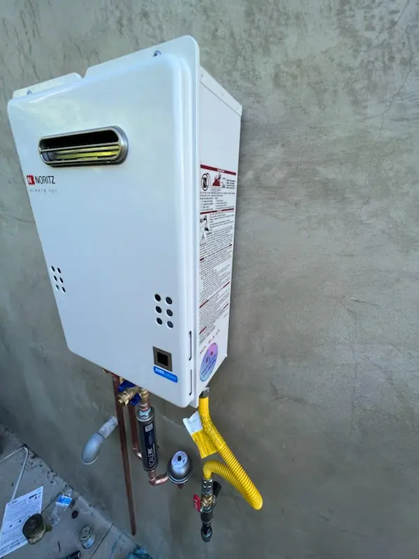 Tankless water heater installation for McPherson homes